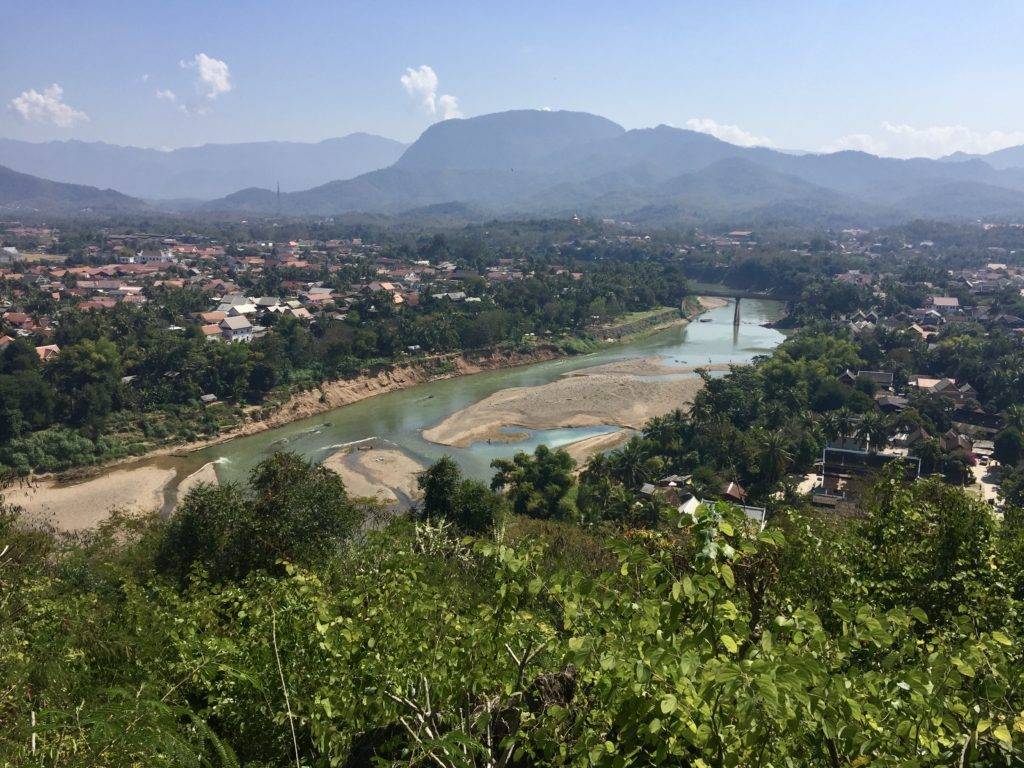Places to Visit in Laos - Views over Luang Prabang from Mount Phousi