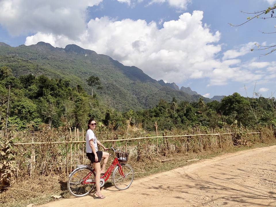 Places to Visit in Laos - Cycling around Vang Vieng countryside